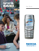 Nokia 6610 User Manual