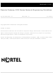 Nortel Remote Gateway 9110 Reference Manual