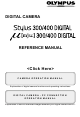 Olympus Stylus 400 Digital Reference Manual