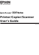 Epson AcuLaser CX37DN Series User Manual