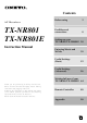 Onkyo TX-NR801 Instruction Manual