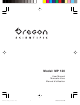 Oregon Scientific MP120 128MB User Manual