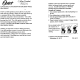 Oster 60121 Supplementary Manual