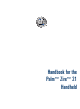 Palm Zire 21 Handbook