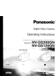 Panasonic NV-GS120 Operating Instructions Manual