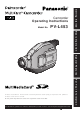 Panasonic Palmcorder MultiCam PV-L453 Operating Instructions Manual