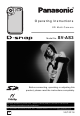 Panasonic D-Snap SV-AS3 Operating Instructions Manual