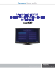 Panasonic Viera TH-37LRU20 Software Manual