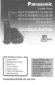 Panasonic KX-TC1000B User Manual