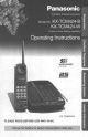 Panasonic KX-TCM424-B User Manual