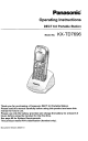 Panasonic KX-TD7696 Operating Instructions Manual