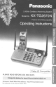 Panasonic KX-TG2670N Operating Instructions Manual