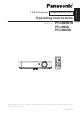 Panasonic PT-LB50NTU Operating Instructions Manual