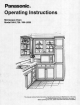 Panasonic NNL628BA - CONSUMER MICROWAVE 1.3 Operating Instructions Manual