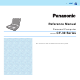 Panasonic Toughbook CF-30C3DAZBM Reference Manual