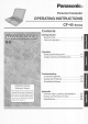 Panasonic CF45NJ48JEM - NOTEBOOK COMPUTER SERIES User Manual