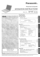 Panasonic CFR1P82ZVGM - NOTEBOOK COMPUTER User Manual