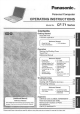 Panasonic Toughbook CF-T1R64ZZKM User Manual
