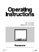 Panasonic BT-LH1500 Operating Instructions Manual