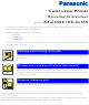 Panasonic Jetwriter KX-CL500 Operating Instructions Manual