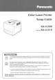 Panasonic Jetwriter KX-CL500 User Manual