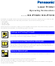 Panasonic Jetwriter KX-P7305 User Manual