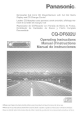 Panasonic CQ-DF602U Operating Instructions Manual