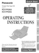 Panasonic KX-FP245 Operating Instructions Manual