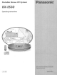 Panasonic RX-ES30 Operating Instructions Manual