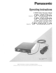 Panasonic GP-US522CUA Operating Instructions Manual