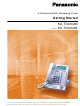 Panasonic KX-TDA0484 Getting Started