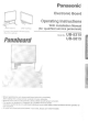 Panasonic Panaboard UB-5315 Operating Instructions Manual