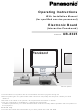 Panasonic Panaboard UB-8325 Operating Instructions Manual