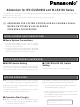 Panasonic WJ-SX150 Series Addendum