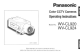 Panasonic WV-CL920 Operating Instructions Manual