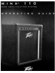 Peavey Minx 110 Operating Manual