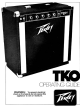 Peavey TKO Operating Manual