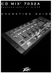 Peavey CD Mix 7032A Operating Manual