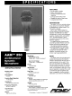 Peavey AAM 250 Specifications