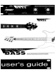 Peavey Spectrum Bass User Manual