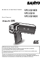 Sanyo VPC-CG10BK Manuel D'instructions