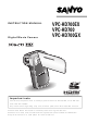 Sanyo Xacti VPC-HD700 Instruction Manual