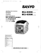 Sanyo ECJ-S35K Instruction Manual