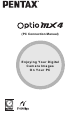 Pentax Optio MX4 Connection Manual