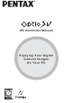 Pentax Optio Optio SV Connection Manual