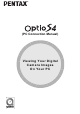Pentax Optio S4 Connection Manual