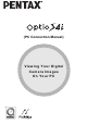 Pentax Optio S4i Connection Manual