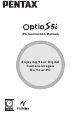Pentax Optio S5i Connection Manual