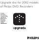 Philips DVDR890 User Manual