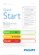 Philips 32PFL3506 Quick Start Manual
